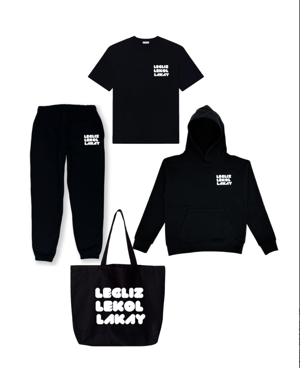 3D PUFF Legliz Lekol Lakay Bundel (Essentials Set)