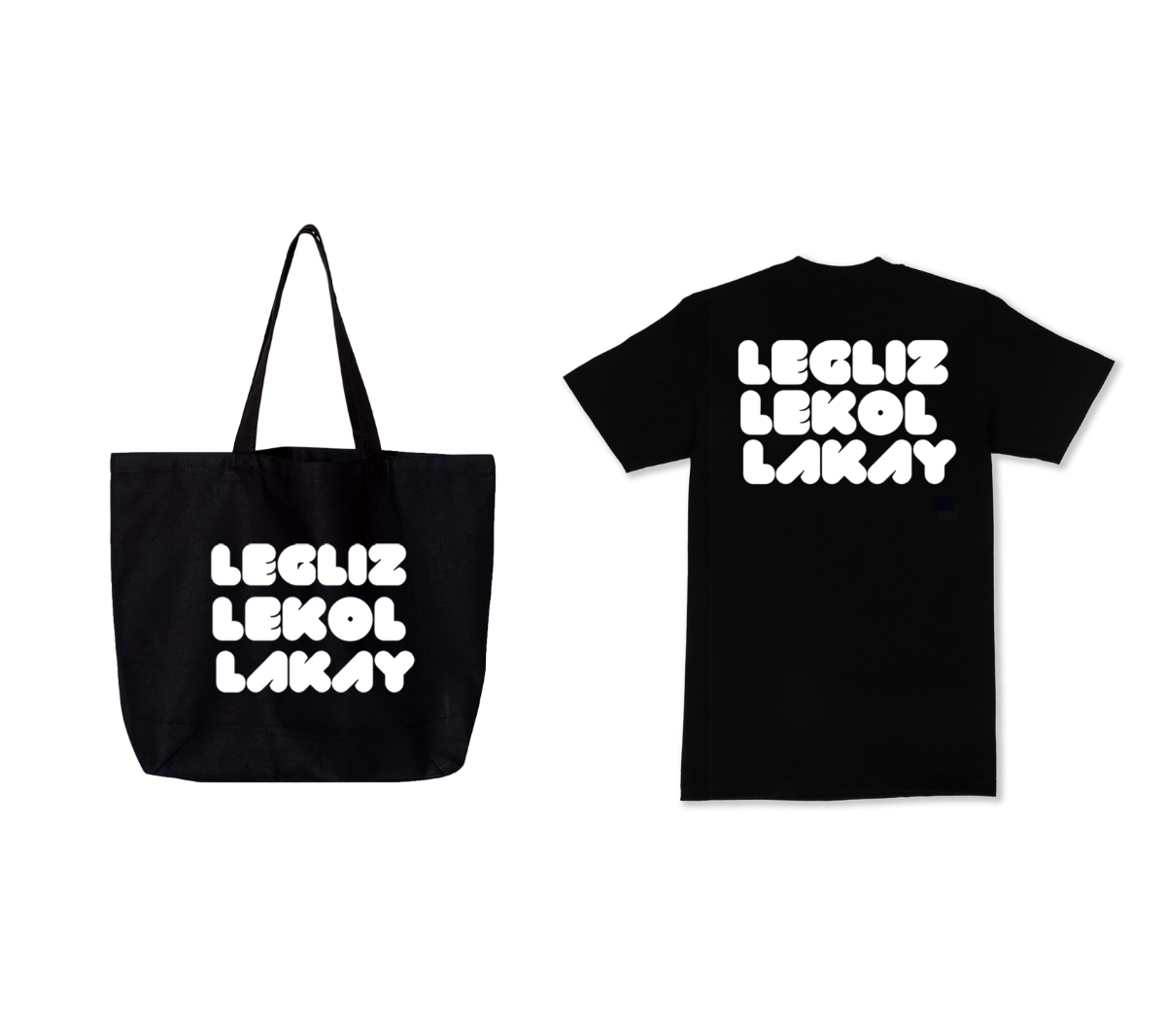 Tote bag and shirts 3D PUFF