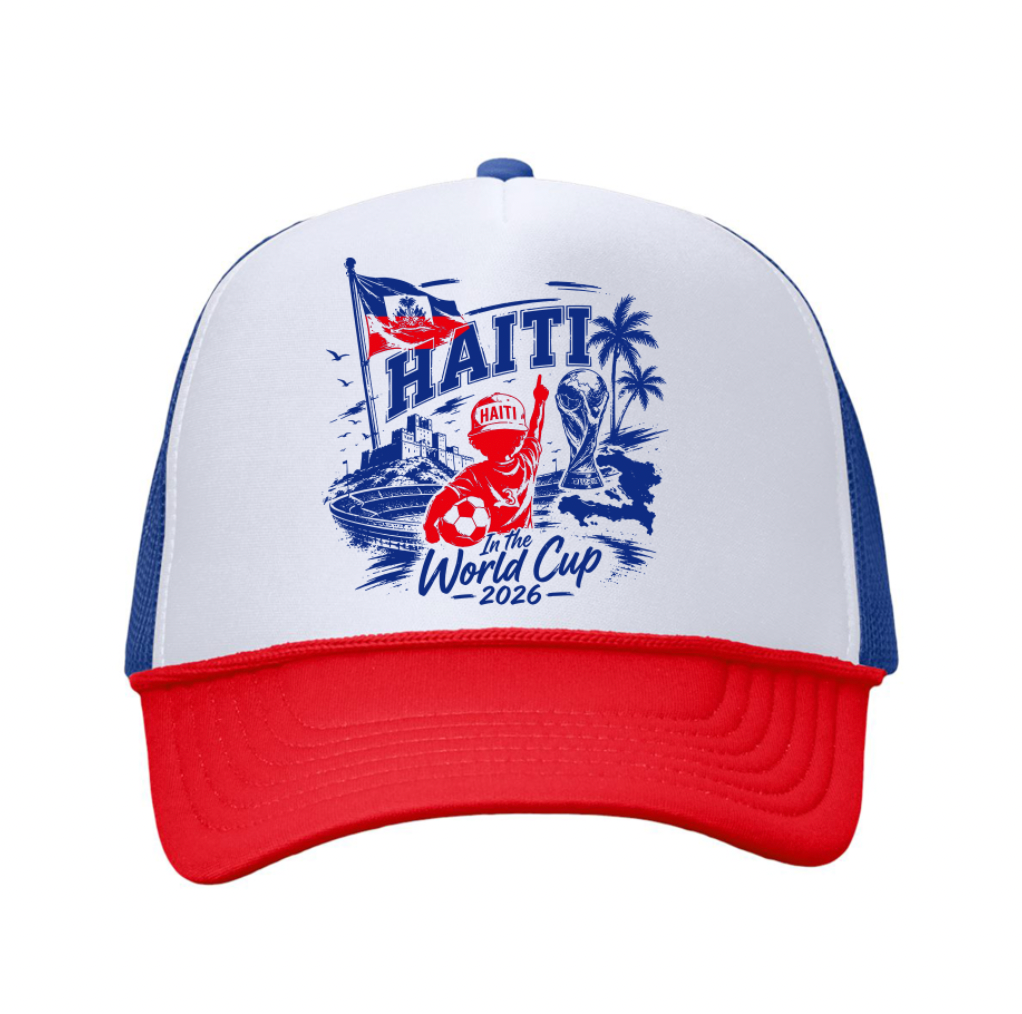 Foam Mesh-Back Trucker Cap World cup